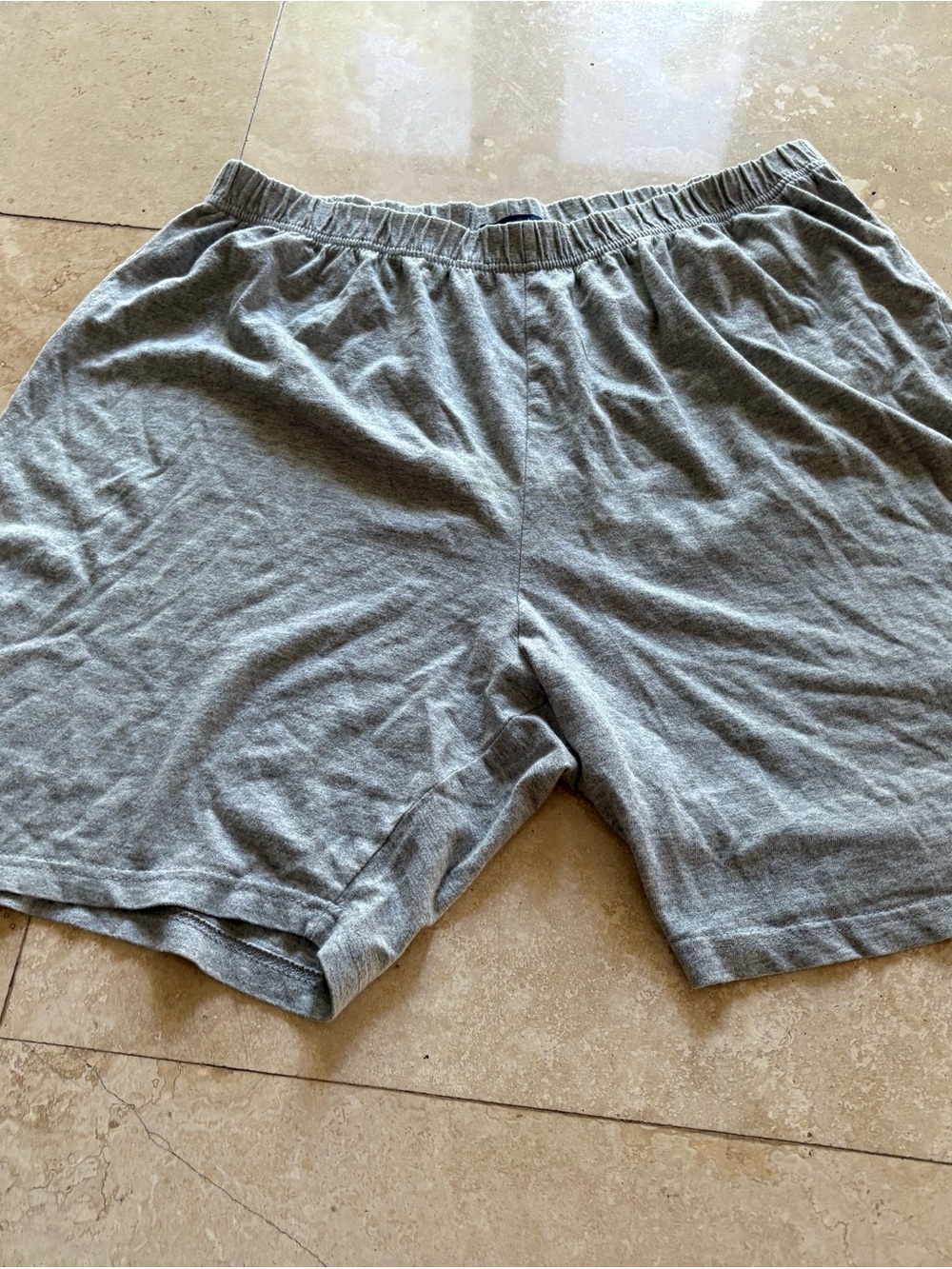Newport Men's Heather Gray Athletic Lounge Shorts